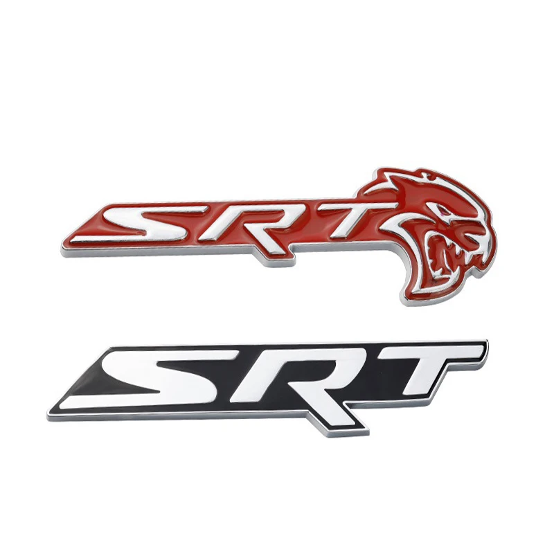 Для Dodge Challeng хром SRT 3D Металлическая Автомобильная боковая эмблема наклейка задний багажник эмблемы Стайлинг автомобиля Наклейка