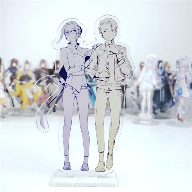Anime darling no franxx personagens suporte modelo placa zero dois hiro  ichigo kokoro cosplay figura mesa decoração collectible
