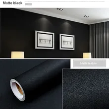 Solid Color Decoration Wallpapers Furniture Renovation PVC Stickers Kitchen Cabinets Bathroom Waterproof Countertop Wall Sticker