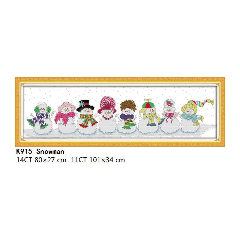 Cross Stitch K915 Наборы для вышивки крестом, напечатанная ткань 14CT, напечатанная на холсте, ангельская группа, живопись, сделай сам, наборы для вышивки крестиком, рукоделие - Цвет: Cross Stitch K915