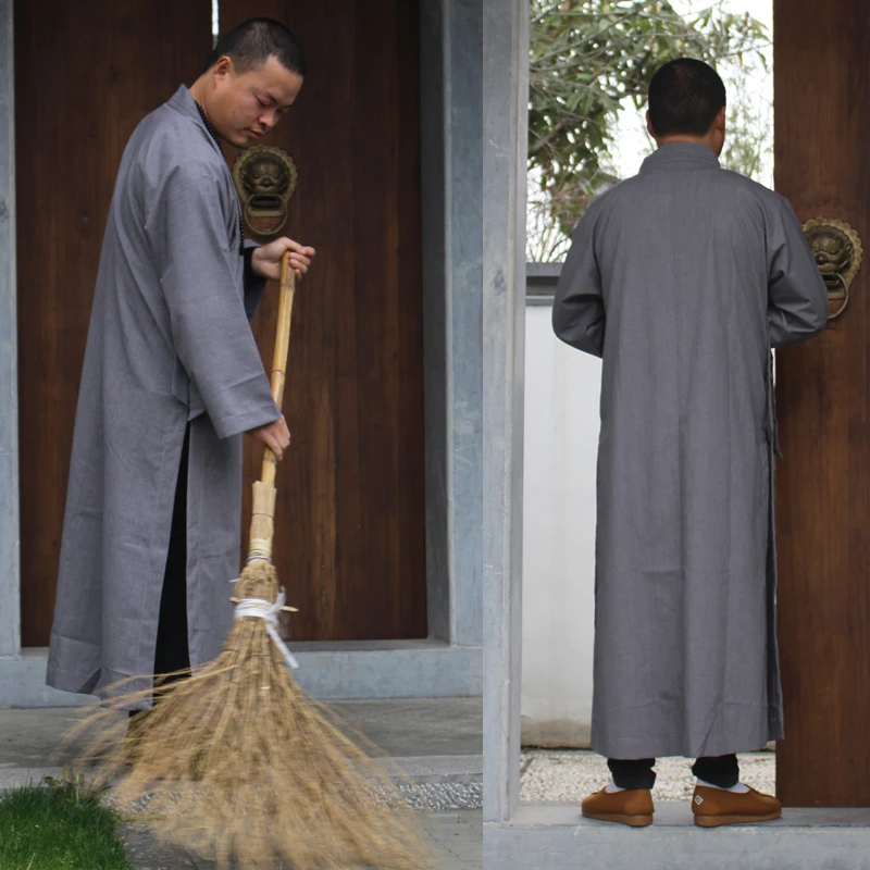 Buddhist Monk Robes Clothing Costume Shaolin Monk Clothing Buddhist Clothes Uniform Meditation Traditional Chinese