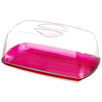 

Bread box "Fresh", pomegranate color