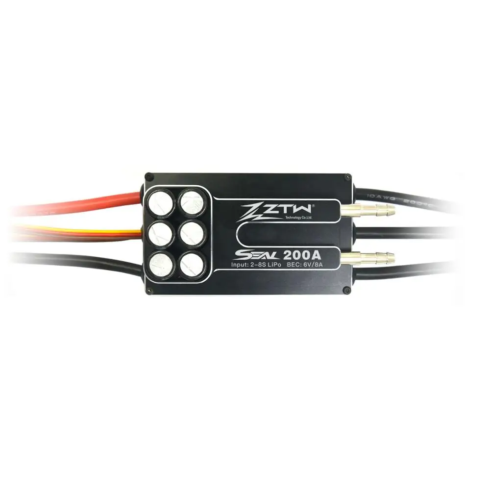 ZTW SEAL 200A SBEC 8A 8S бесщеточный ESC Отличная производительность для RC лодки