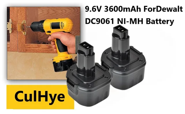 Pack Volt 3600mAh Ni-Mh DW9062 Battery Replacement For