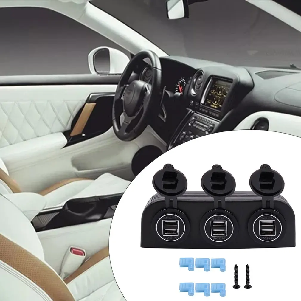 CS-526K1 Автомобиль Мотоцикл Мощность Порты и разъёмы USB адаптер 12 V/24 V пробки прикуривателя автомобиля аксессуары