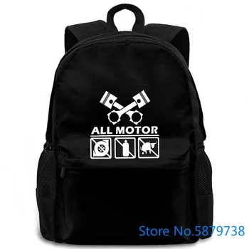 

FTD Apparel All Motor Car Racinger JDM T-Shits Printing Cool women men backpack laptop travel school adult student