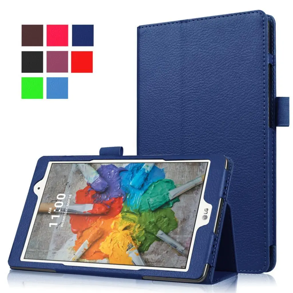 

2018 Cover Case for LG G Pad 3 8.0 V525 V521 V520 PU Leather Stand Case for LG Gpad 3 Iii 8.0 V525 Tablet Cover Case