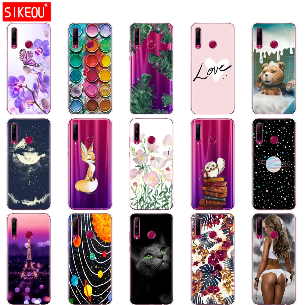 

Case Honor 10i HRY-LX1T Case Silicon Tpu Back Cover Phone Case For Huawei Honor 10i Honor10i 10 I 6.21 Inch