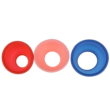 3Pcs Mini Sex Toy Silicone Rubber Ring Sleeve For Enlargement Penis Pump Accessories Male Sex Products Adult For Man 5