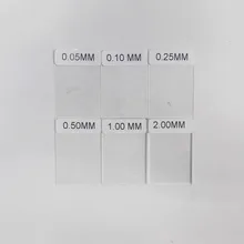 6 шт. калибровочное пленочное покрытие для толщиномер покрытия