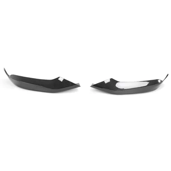 

2Pcs Car Carbon Fiber Style M Sport Front Bumper Side Splitters for BMW G30 G38 5 Series 550I 540I 530I 2018-2020