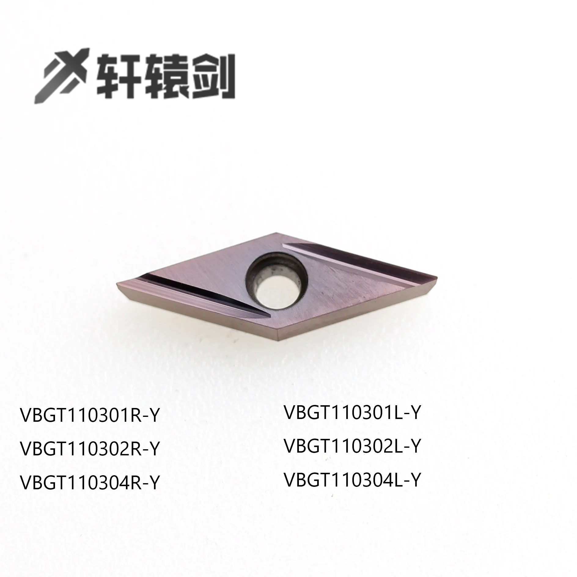 

VBGT110301 VBGT110302 VBGT110304R-Y/F 100% original Insert CNC Carbide Aluminum Blade