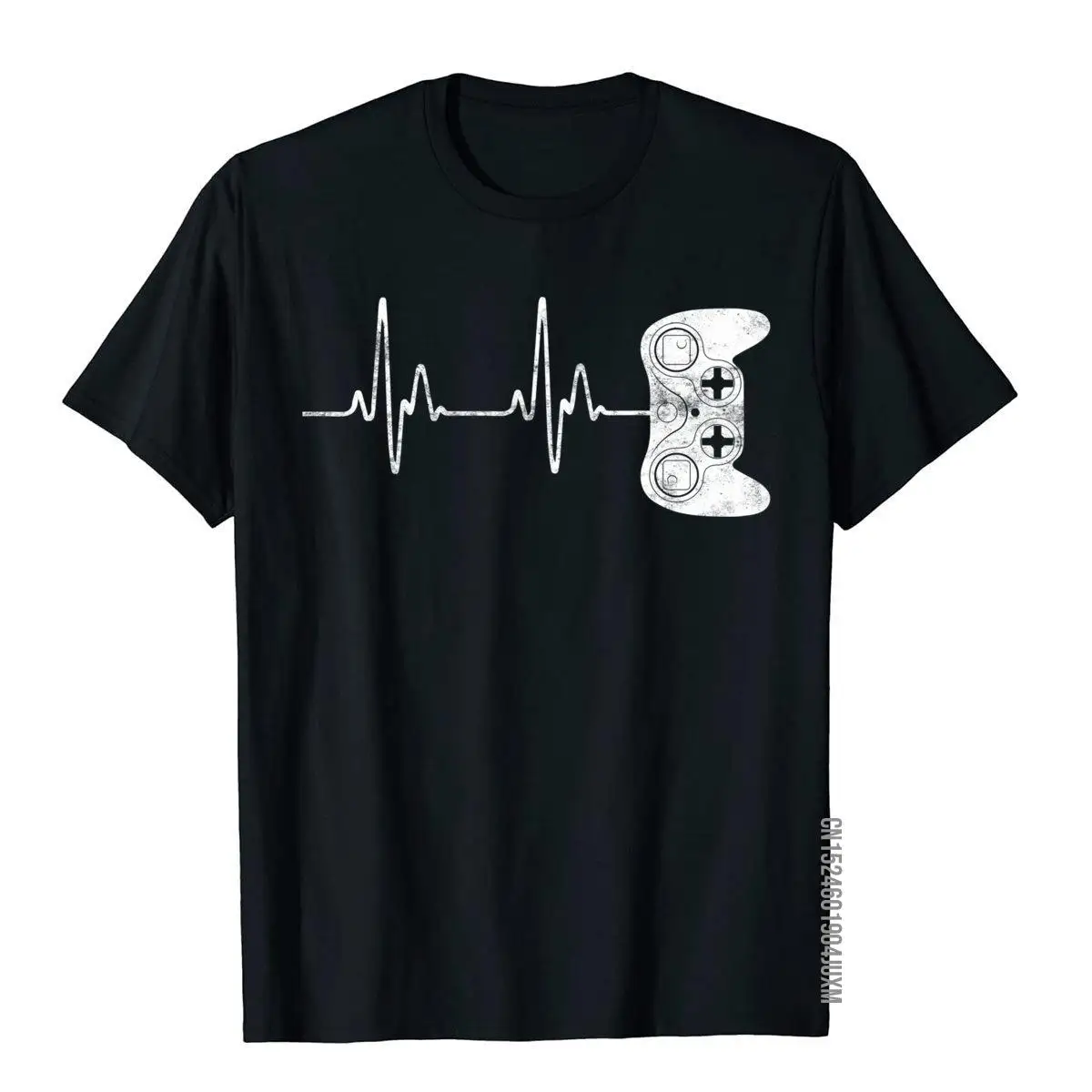Gamer Heartbeat Long Sleeve Video Game Lover Gift Shirt Long Sleeve T-Shirt__97A1436black
