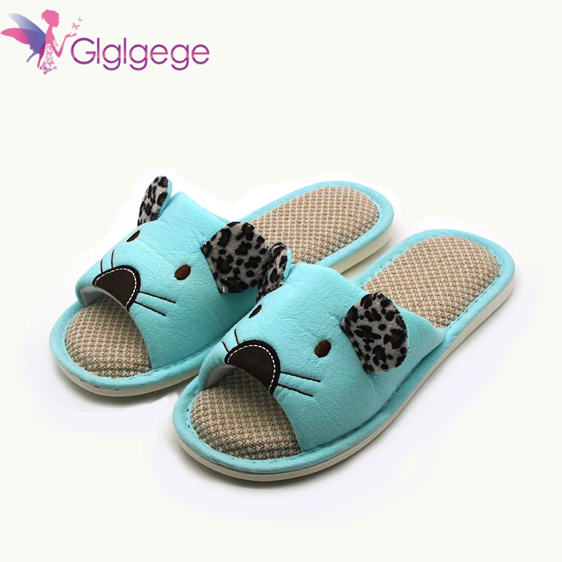 womens fabric strap flip flops