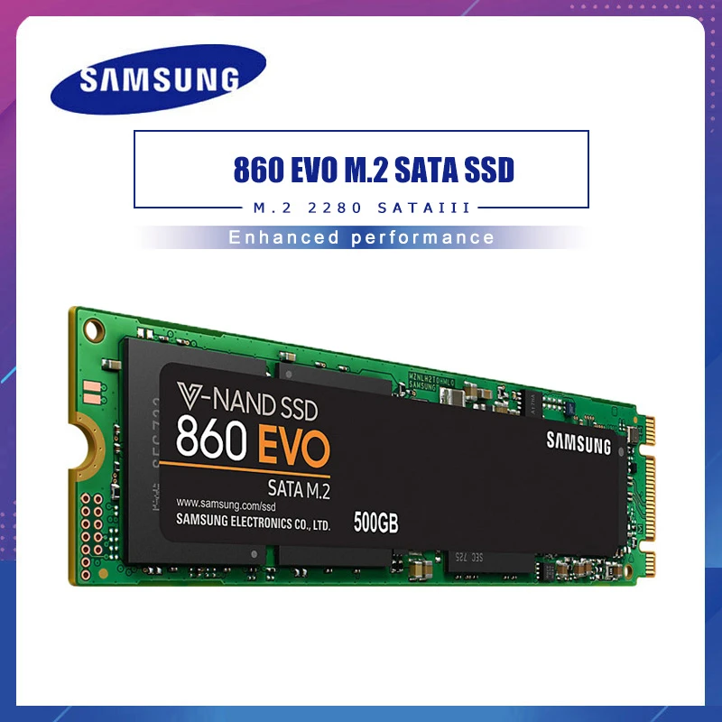 SAMSUNG SSD 860 EVO M.2 2280 2TB 1TB 500GB 250GB Internal Solid State Disk Hard Drive HDD M.2 SATA for Laptop Desktop PC Solid State Drives| - AliExpress