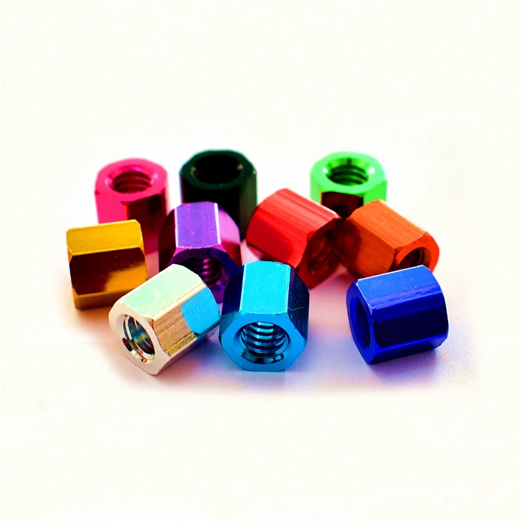 10Pcs M2x1.6mm/5mm Length Ultra light Aluminum alloy Nuts thickened
