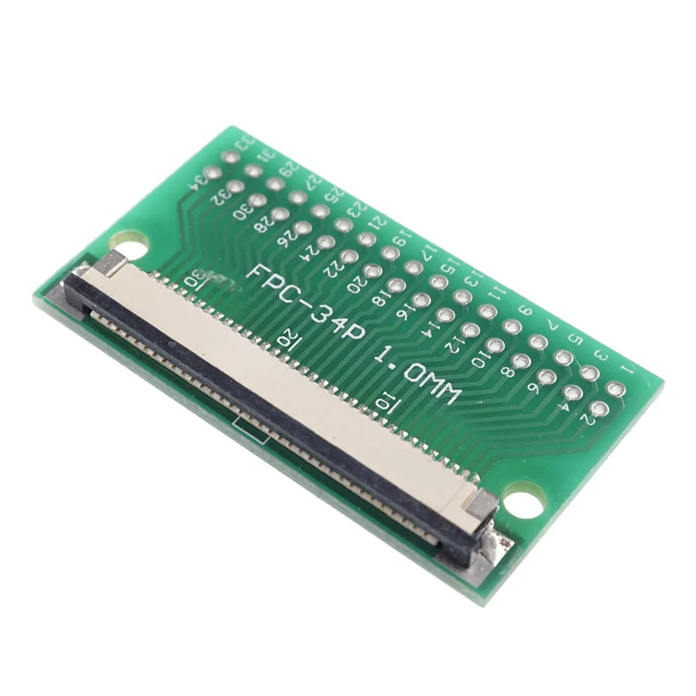 100 шт. FPC FFC 4 8 10 12 20 24 30 40 50 60 Pin адаптер 1 0 мм до 2 54 x Шаг сквозное отверстие DIP PCB