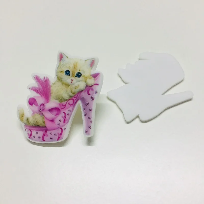 

10pcs/lot flat back planar resin kawaii cat DIY resin cabochons accessories for diy phone case hair bows