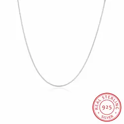Lekani Высокое качество Мода Горячая продажа змеиная цепь 925 серебро Ladies'snake ожерелья ювелирные изделия подарок оптом