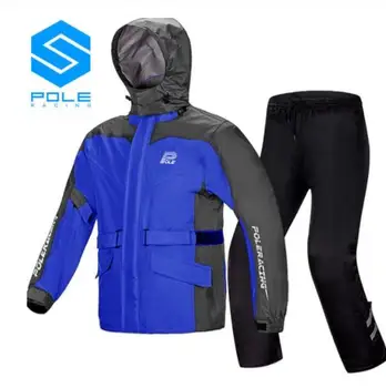 

Motorcycle Raincoat+Rain Pants Moto Rain Suit Ventilate Poncho Waterproof Motorcycle Rain Jacket Riding Motorbike Rain Coat