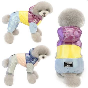 

Clothes For Small Dogs Winter Warm Puppy Pet Dog Coats Waterproof Hooded Dog Jacket Jumpsuits Chihuahua Yorkie Clothing Overalls