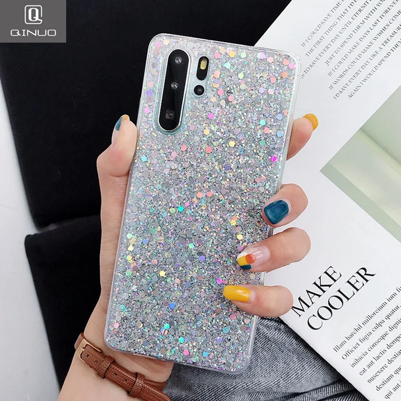 Блестящий чехол для телефона Huawei honor V30 8 8X 9 10 Lite V20 20 Pro мягкий Nova 6 2 Plus 2i 3e 3i 4e 5i 5 |