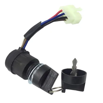 

5-Wire 5-Pin Ignition Key Switch Universal for Buggy ATV Quad Go Kart
