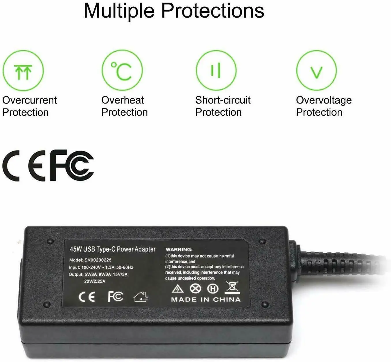 45 Вт usb type C адаптер переменного тока зарядное устройство для lenovo GX20M33579 00HM651 00HM642 00HM666