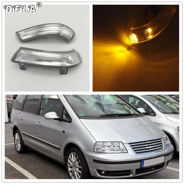  Luz Led para Vw Sharan Car-styling espejo lateral señales de giro luces Led