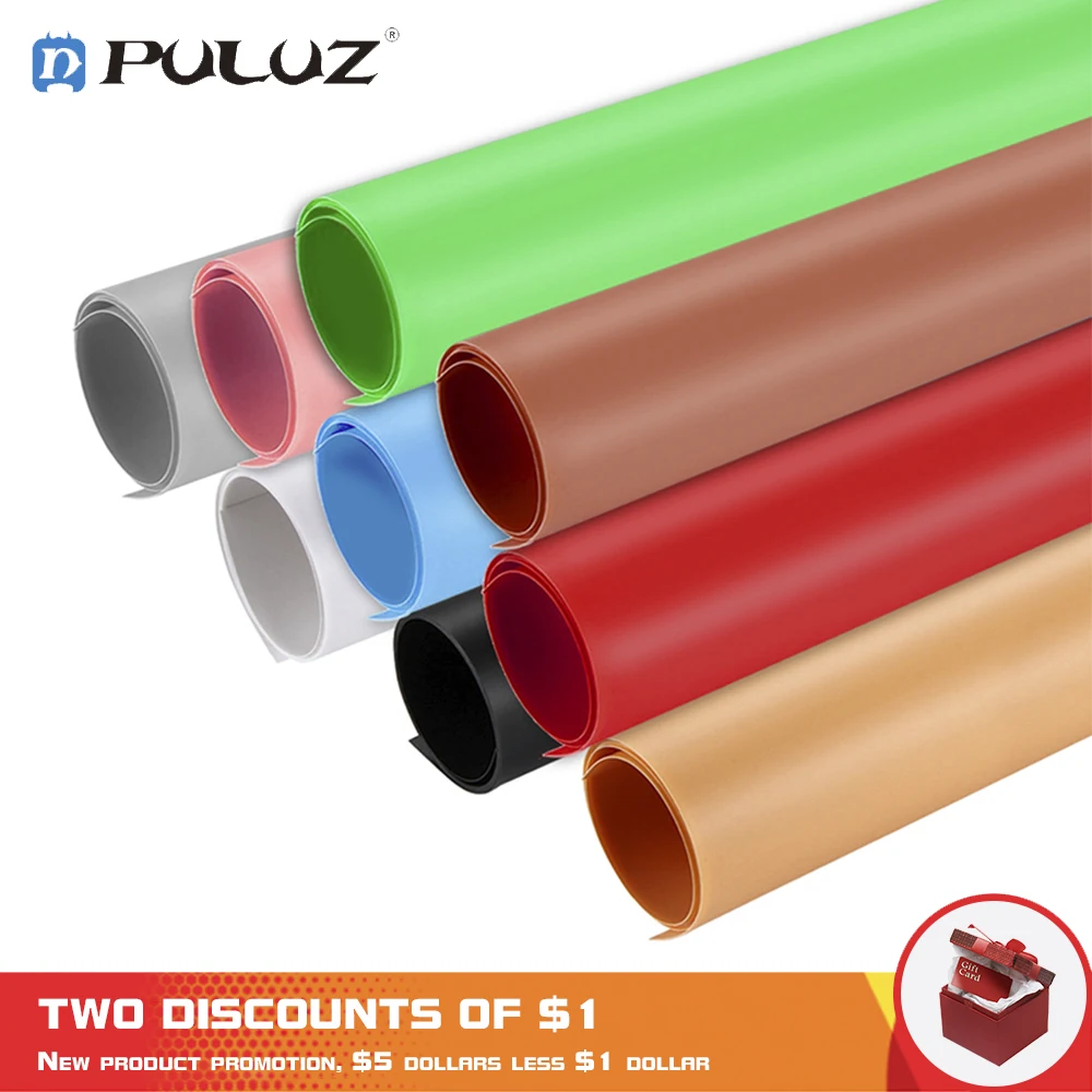 

40x80cm Photography Background Backdrop PVC Paper Studio Tent 3 Colors Size Photo Tent Backdrops