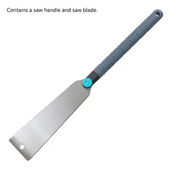 

Hand Saw SK5 Japanese Saw 3-edge Teeth 65 HRC Wood Cutter For Tenon Wood Bamboo E7CB