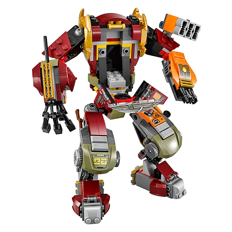 M. e. c. ronin Krazi Bela 10525ninja Salvage Frakjaw Ninjagoed строительные блоки наборы фигурки кирпичи