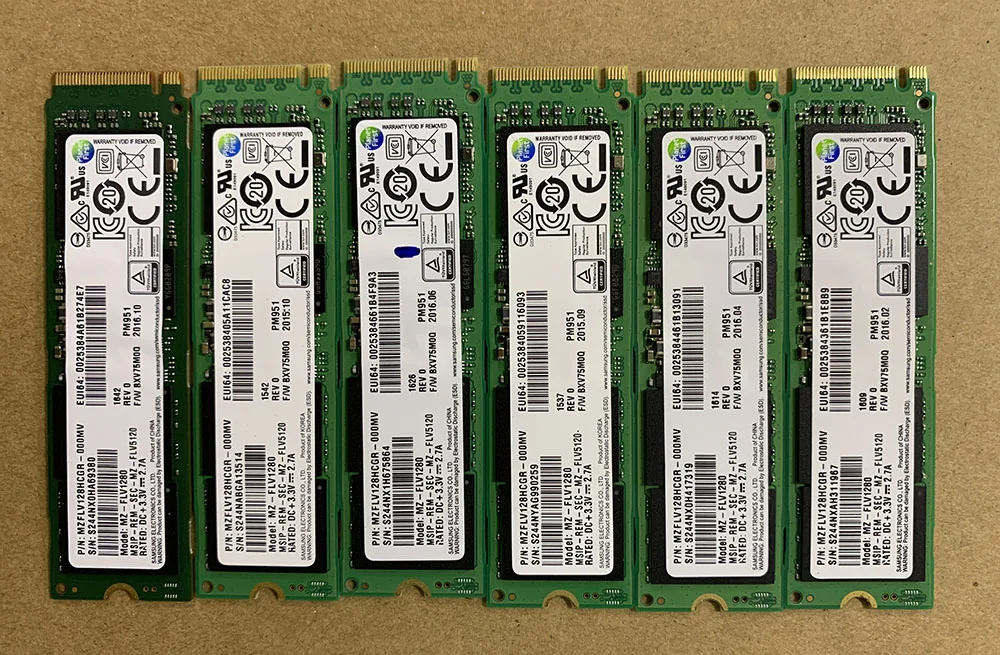 MZ-FLV1280/2560/5120 SSD для microsoft Surface Pro 4