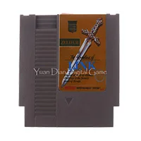 Для nintendo 72 булавки 8 бит видеоигры картридж Консоли Карты легенда о Zeld серии Английский язык США/ЕС универсальная версия - Цвет: Zelda 2 Link