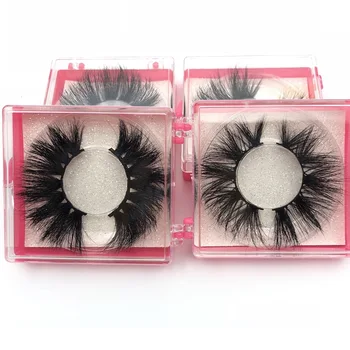 

Buzzme 3D Mink Eyelashes Crossing 25mm Dramatic Mink Lashes 1 Pair Hand Made Full Strip Eye Lashes cilios False Lashes