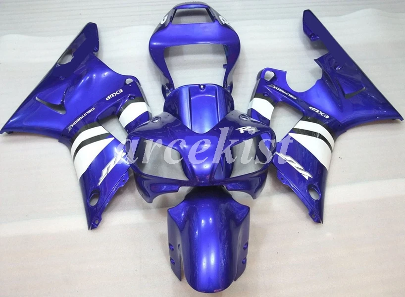 4 подарки ABS полный обтекатель комплект подходит для YAMAHA YZF-R1 R1 1998 1999 98 99 Кузов Набор красный белый