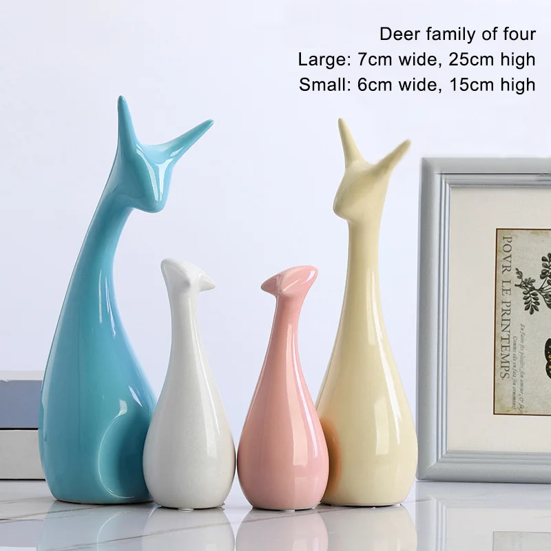 Animal Figurines Home Decoration Accessories Nordic Vintage Decor Crafts Ornament H|Статуэтки и миниатюры| |