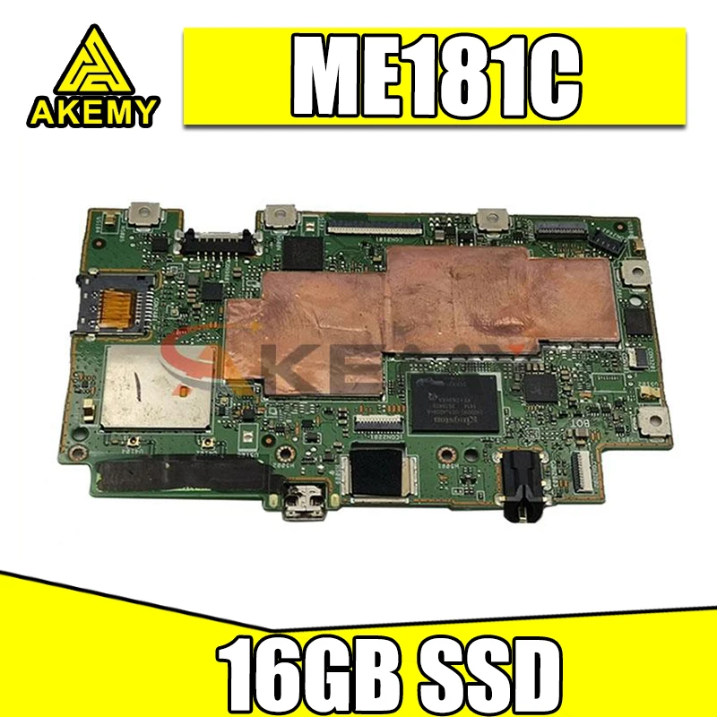 Материнская плата 60NK0110-MB1213 для Asus Memo Pad 8 ME181C 16GB планшета с Atom Z3745 1 33 Ghz полностью