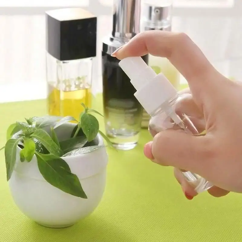 50 мл портативная бутылка с распылителем пластиковая прозрачная мини пустая для