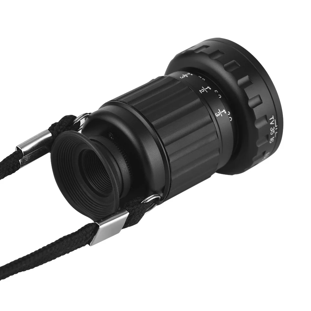 Portable 11X Micro Magnification Director's Viewfinder View Finder Scene Mini 41mm Front Thread Telescopic Zoom for Photographer