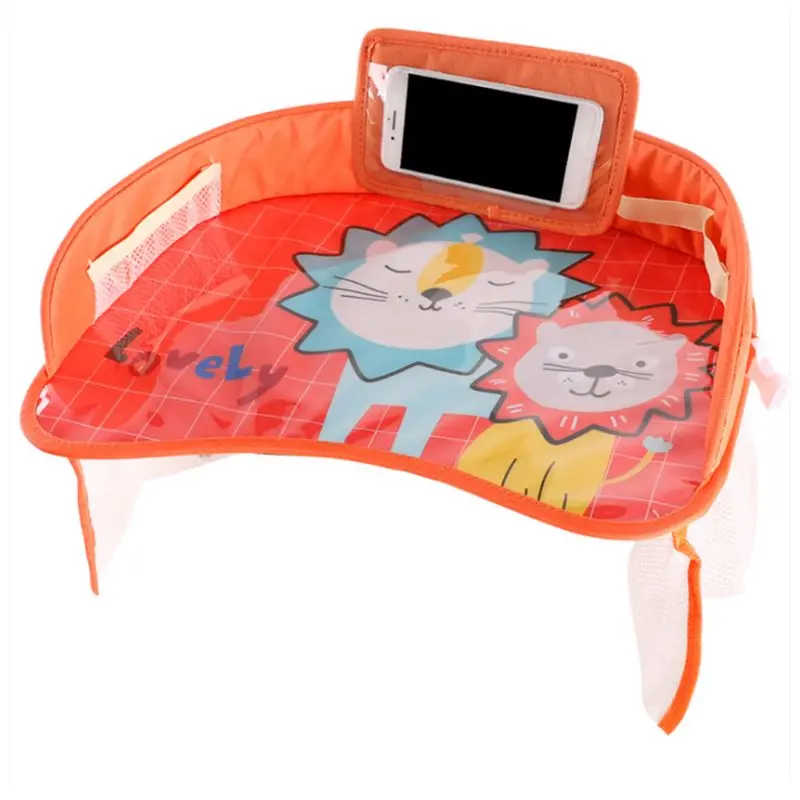  Car Safety Seat Dinner Plate Multifunctional Baby Dining Drawing Table Waterproof Baby Cartoon Tabl