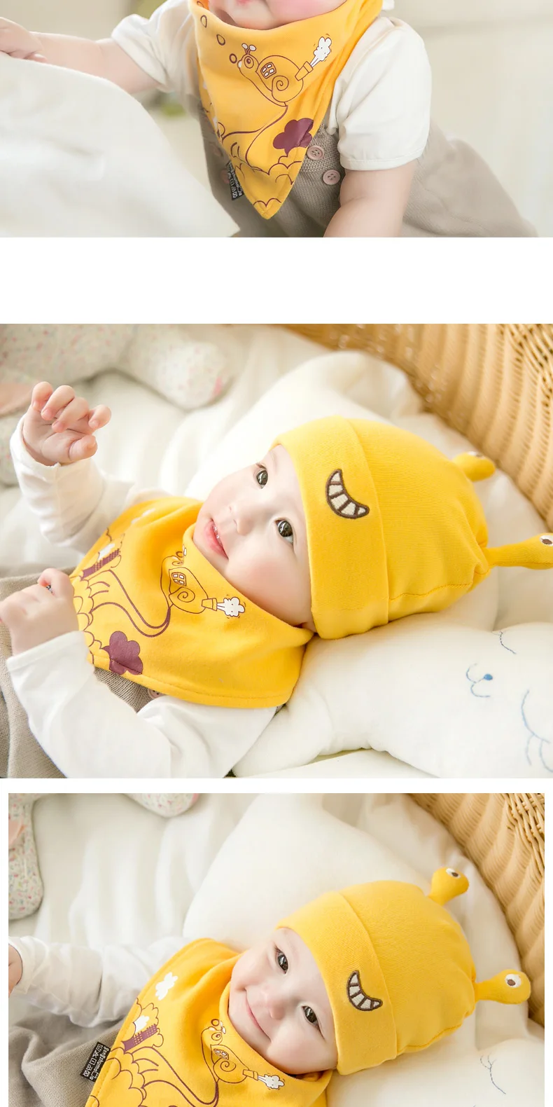BeanieBaby/Детские шапки для младенцев; хлопковые шапки для маленьких девочек; шапки для новорожденных; сезон осень-зима; детские шапки