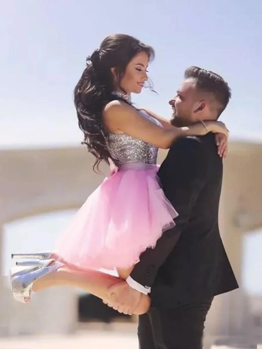 shiny-silver-sequins-short-homecoming-dresses-2019-newest-pink-tulle-cheap-halter-cocktail-dresses-arabic-prom-party-gowns-robe-de-soiree
