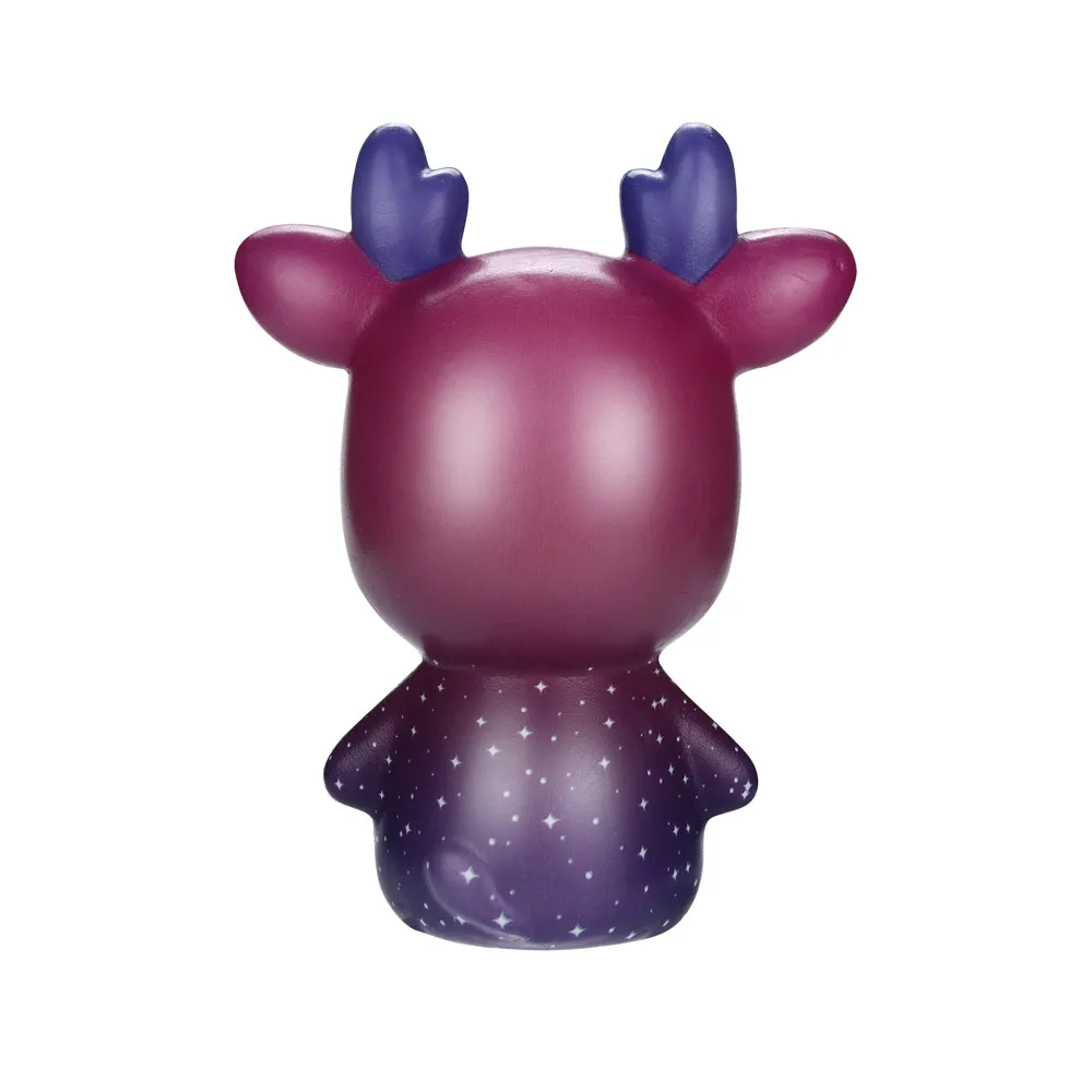 Squishies Kawaii Рождественский олень медленно поднимающийся крем ароматизированный стресс облегчение мягкая игрушка декомпрессия мягкое антистресс смешная игрушка подарок