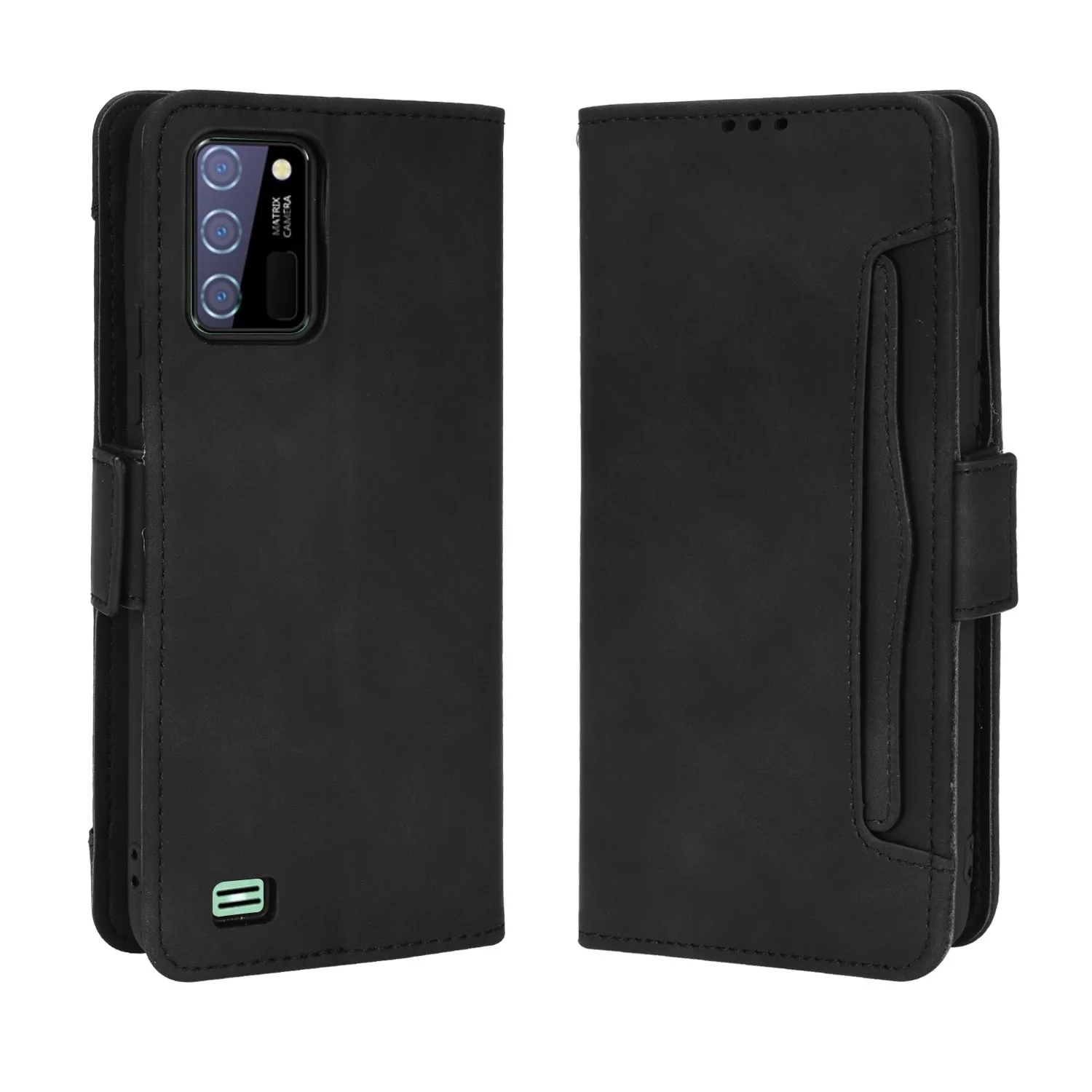 Чехол для Oukitel C25 кожаный чехол премиум-класса с откидной крышкой и несколькими