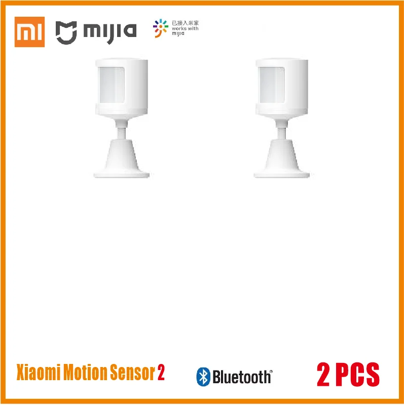 2021 Newest Xiaomi Mijia Motion Sensor 2 Human Body Sensitive Ambient Light Dark Transducer Bracket Bluetooth Work With Mijia 
