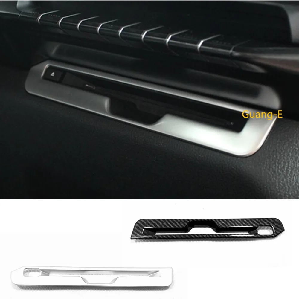 Для Lexus UX 200H 250H 260H Автомобильная Подрезка ABS матовая/углеродное волокно передний средний переключатель парковка CD панель коробка рамка