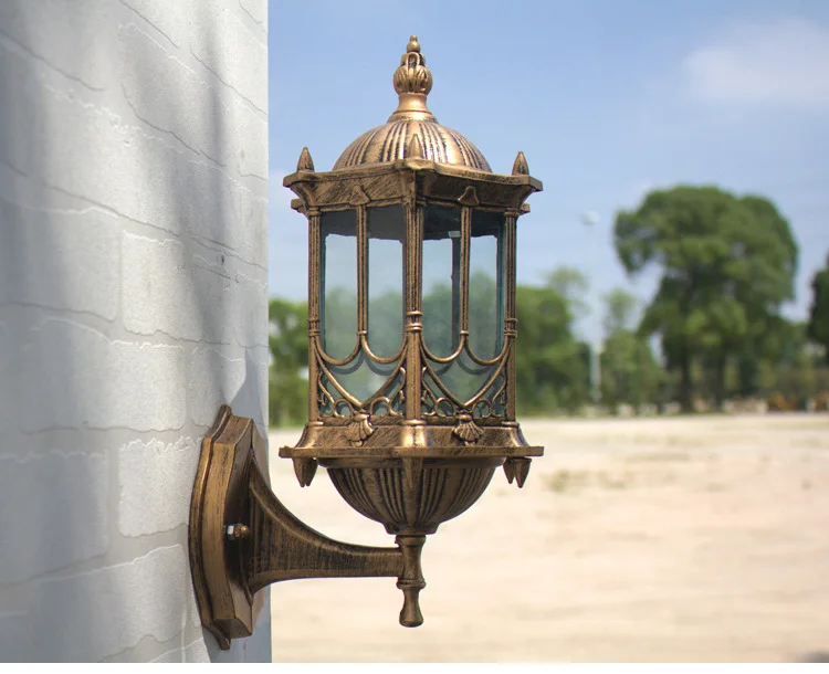 Garden Gateway Sconce, pátio, corredor, Villa Bra,