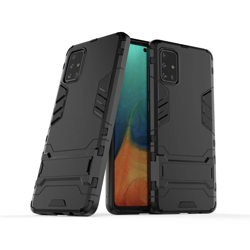 Чехол для Samsung Galaxy A71 силиконовый армированный чехол Жесткий телефона | Бамперы -4000538762493