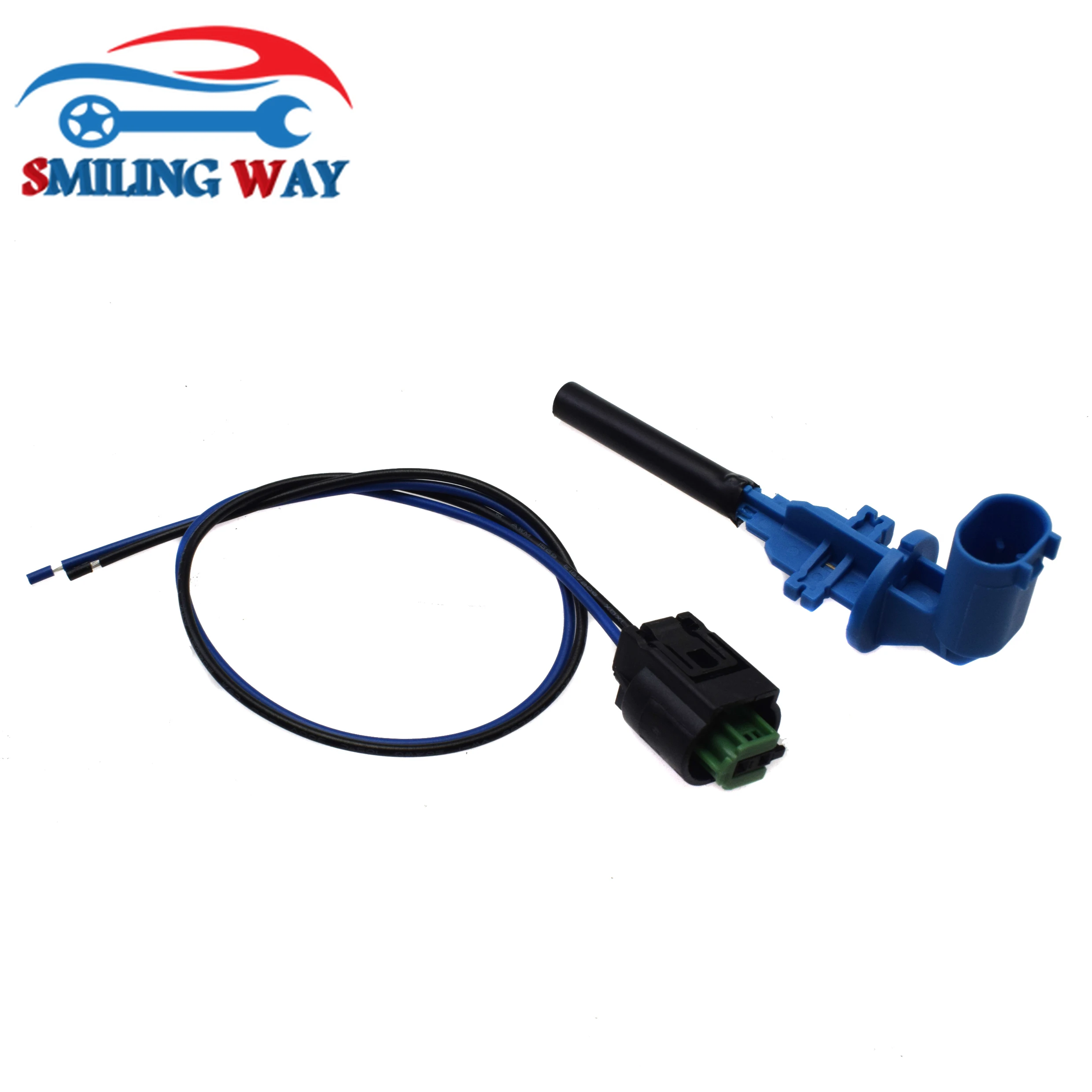 Coolant Expansion Radiator Tank Level Sensor & Connector Harness for BMW E46 E53 X1 X3 X5 X6 Z4 E60 E65 E90 X5 M5 M6 17137524812 coolant expansion tank